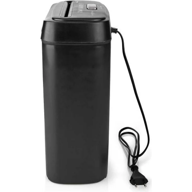 Nedis Aktenvernichter - 6x A4-Seiten - 10 l - Sicherheitsnorm: DIN 2 - 190 W - Schwarz – Bild 3