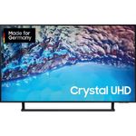 Samsung GU43BU8579U 108 cm (43 Zoll) Crystal UHD 4K Smart TV (Ultra HD, HDR, Edge LED) HD-Triple-Tuner (Sat, Antenne, Kabel) Modelljahr 2022 Energieklasse G (DE-Modell)