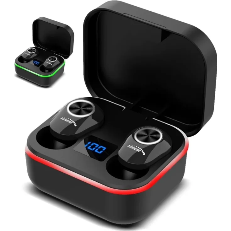 Audiocore 5.1 TWS BT Earbuds BT AC580 Charging Dock