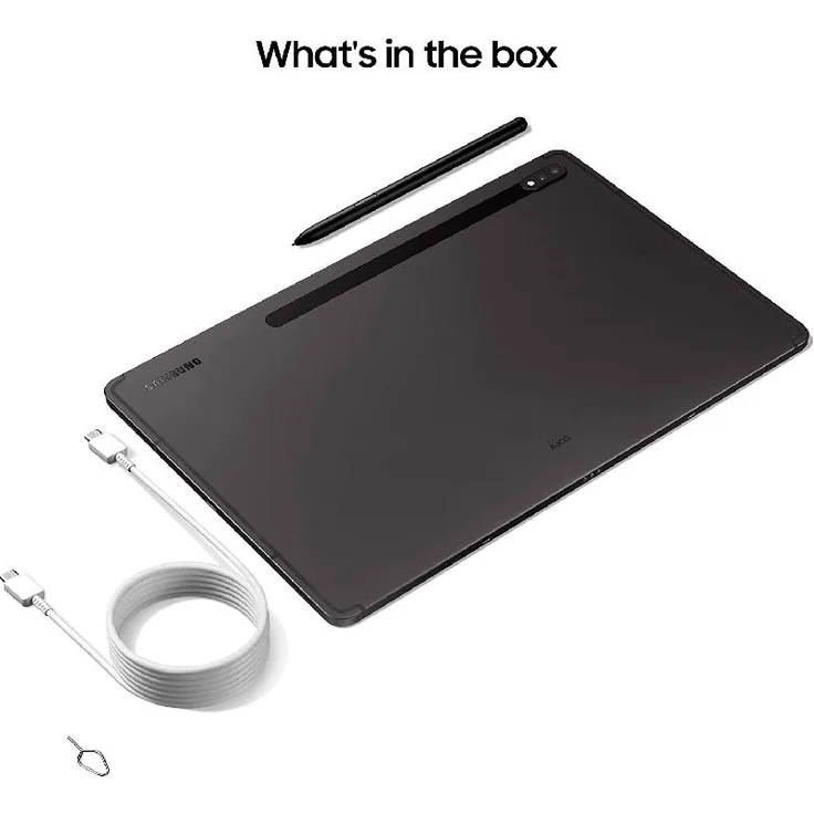 Samsung Galaxy Tab S8+ X800 Quad-HD Auflösung 12,4 Zoll,WLAN-Tablet, Octa-Core, 8 GB RAM, 128 GB Speicher, Graphite (SM-X800NZAAEUB) – Bild 11