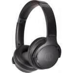 Audio Technica Wireless Headphones ATH-S220BT Built-in microphone Black Wireless-Wired Over-Ear