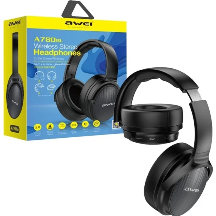 AWEI Bluetooth headphone s A780BL black