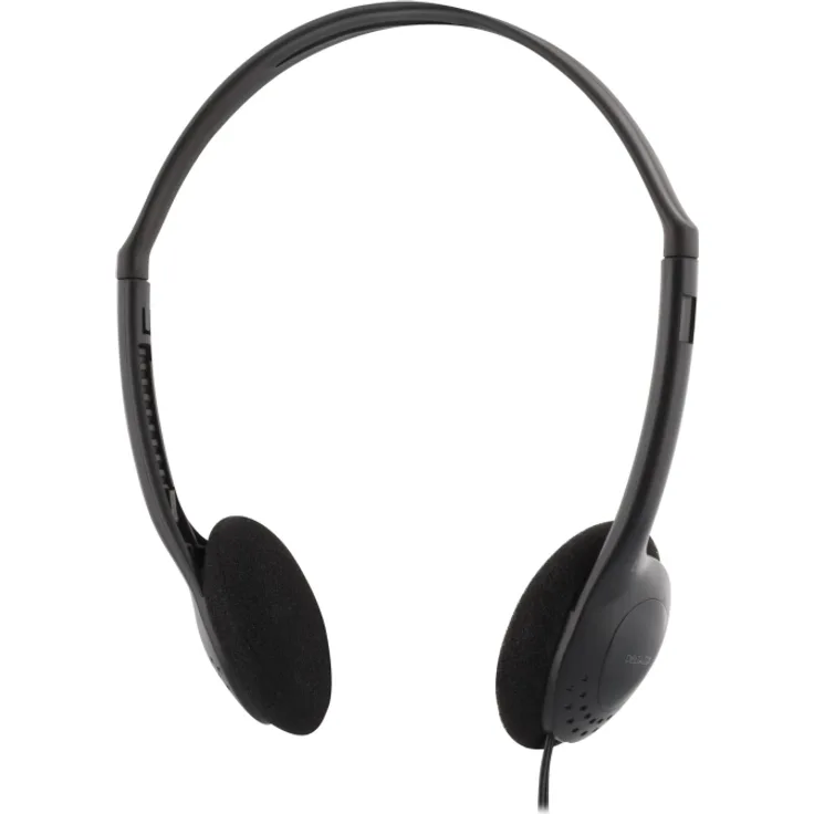 Deltaco HL-27 Kopfhörer Kopfband Musik Schwarz Drehregler 2 2 m