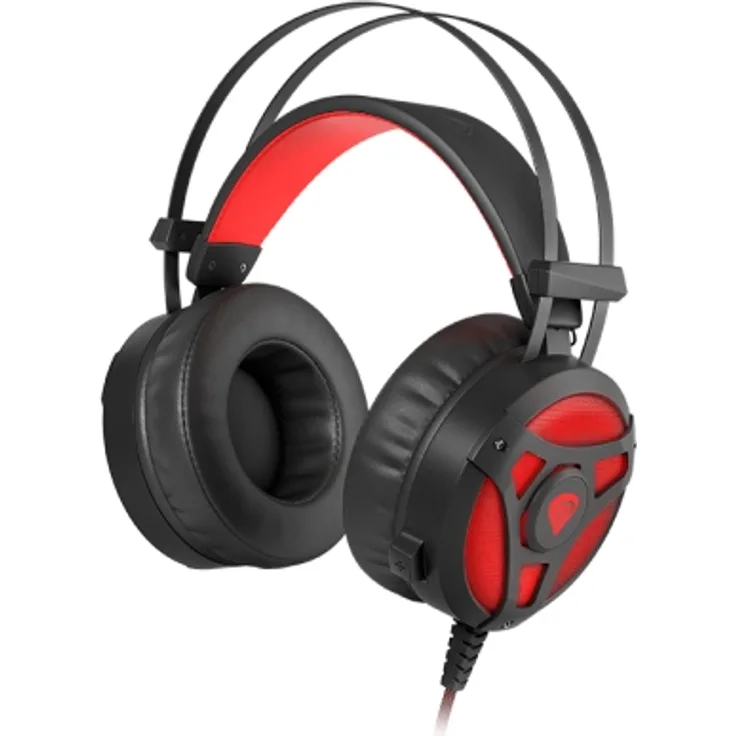 GENESIS NEON 360 Kopfhörer Kopfband Gaming Schwarz Rot Binaural 2 3 m