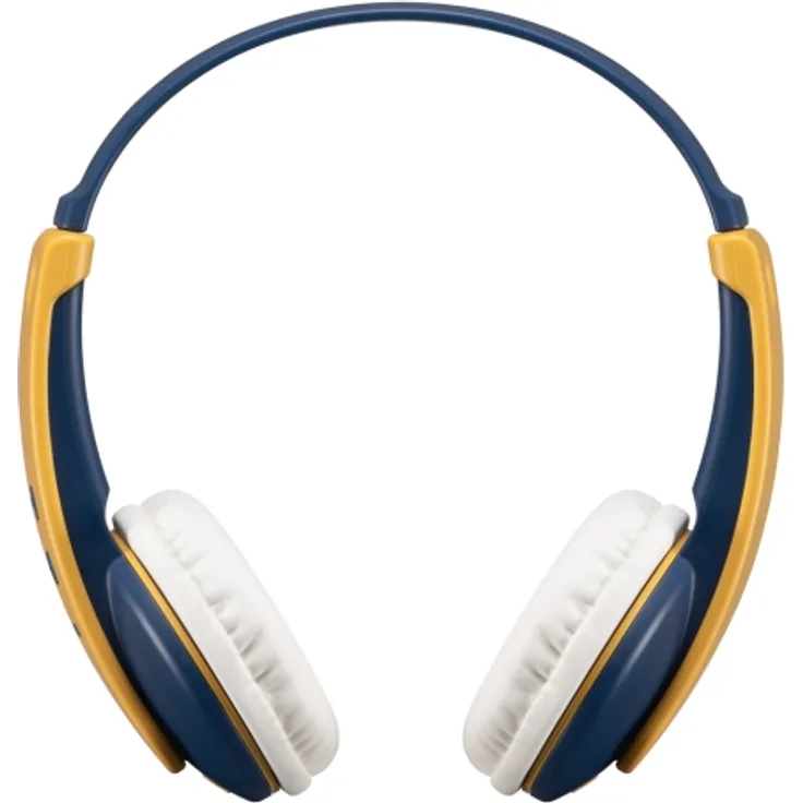 JVC HA-KD10W Kopfhörer Kopfband Musik Blau Gelb Knopf Tasten