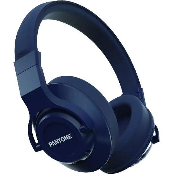 Pantone PT-WH005 Kopfhörer Kopfband s-Music Blau Binaural Tasten Schieber