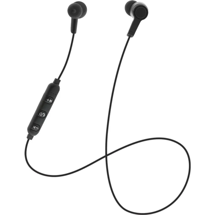 STREETZ In-ear BT headphones with microphone and control buttons blac