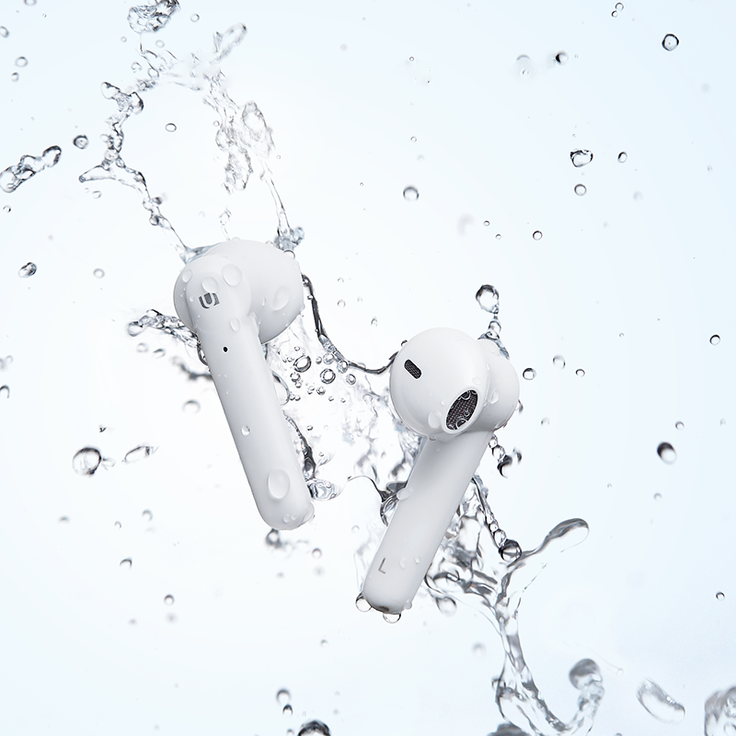 Ugreen HiTune T2 ENC i ausis idedamos vandeniui atsparios belaides Bluetooth 5.0 ausines baltos (WS105) – Bild 10