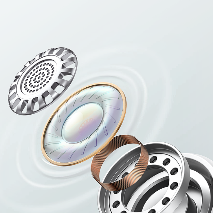 Ugreen HiTune T2 ENC i ausis idedamos vandeniui atsparios belaides Bluetooth 5.0 ausines baltos (WS105) – Bild 8