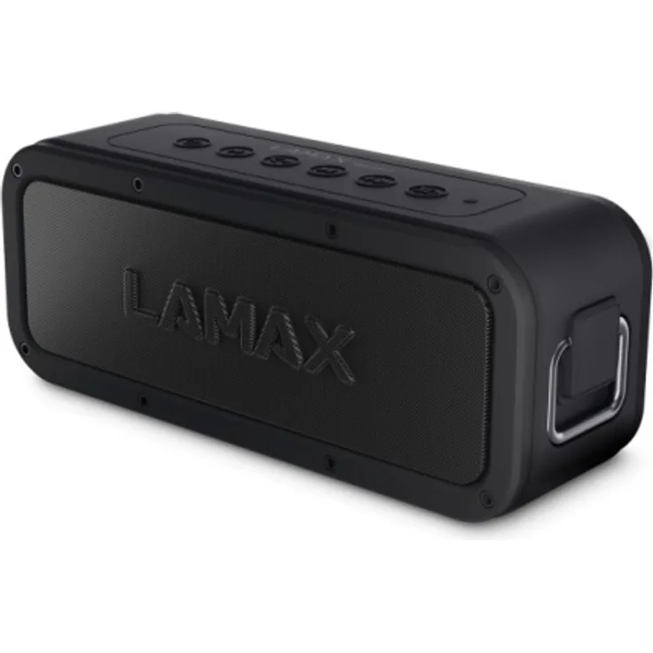 Lamax LMXSM1B 5 3 cm 40 W 80 - 18000 Hz Verkabelt & Kabellos Tragbarer Stereo-Lautsprecher Schwarz