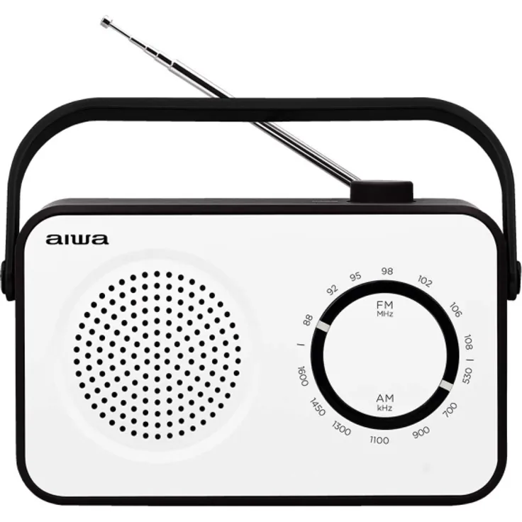Aiwa R-190BW Tragbar Analog AM FM 2 W 80 - 20000 Hz 10 cm
