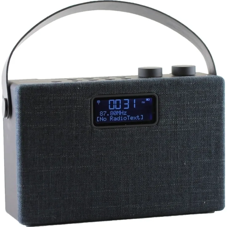 Scansonic PA7001 DAB+ radio med bluetooth - SORT