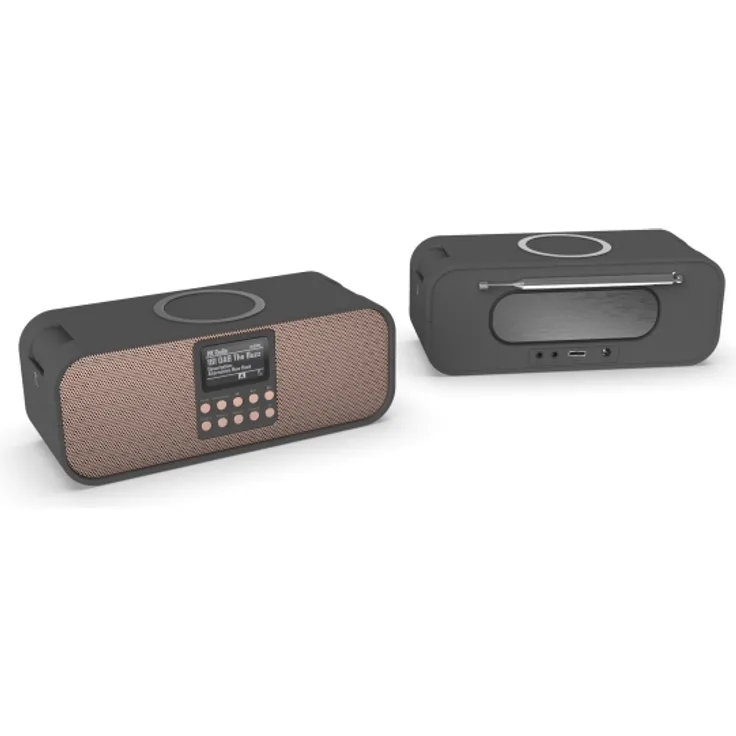 Scansonic PA8001 DAB+ radio med trådløs oplader