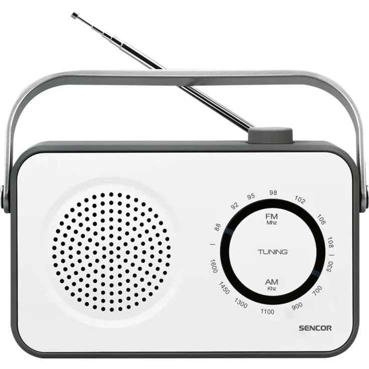 Sencor SRD 2100 W radio receiver White