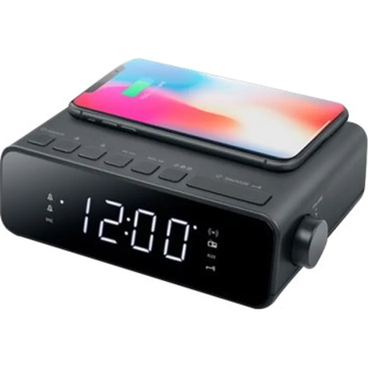 Muse M-175 WI Uhr FM PLL 87 5 - 108 MHz LED 2 29 cm (0.9 Zoll) Schwarz