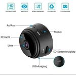 MAVURA Rheinwing 1080p magnetische WiFi Mini Kamera Full HD Spycam Überwachungskamera