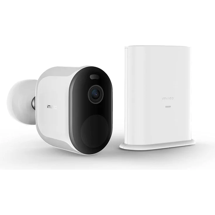 Xiaomi IMILAB EC4, Kabellose Überwachungskamera für Außen, WLAN IP Kamera, Home und Baby Monitor mit PIR Bewegungsmelder, IP66 FullHD 1080p (IP-Kamera + Gateway) - Preisvergleich – Bild 1