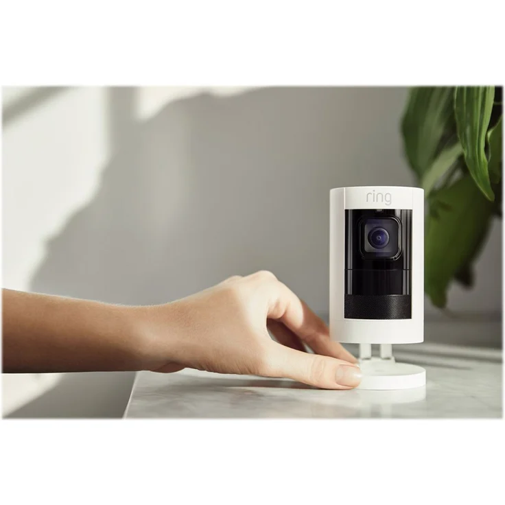 Ring Stick Up Cam Battery Outdoor Kamera, Überwachungskamera mit 1080p HD-Video, witterungsbeständig, geeignet für Haus & Grundstück, Akku und WLAN, Alexa-kompatibel, weiß (8SC1S1-WEU0) – Bild 9