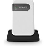 Emporia Simplicity Glam Seniorenhandy 7,11cm (2,8 Zoll) Schwarz/Weiß