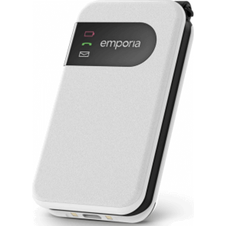 Emporia Simplicity Glam Seniorenhandy 7,11cm (2,8 Zoll) Schwarz/Weiß – Bild 2