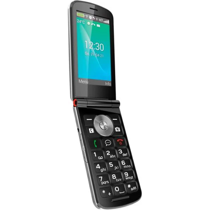 Emporia TOUCHsmart 2.0 Seniorenhandy 8,26cm (3,25 Zoll), 8GB interner Speicher, 1 GB RAM, Schwarz – Bild 2