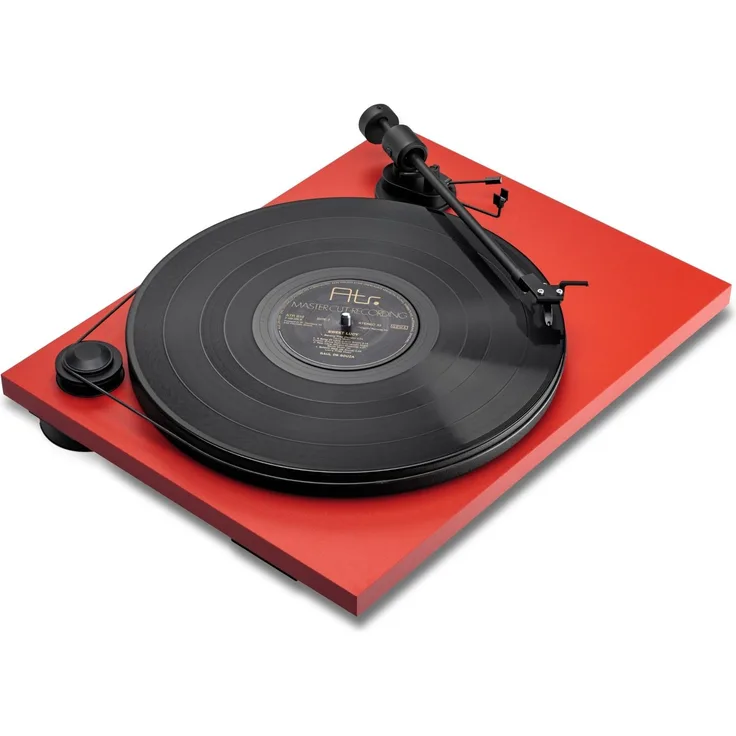 Pro-Ject Primary E Phono Plattenspieler matt rot