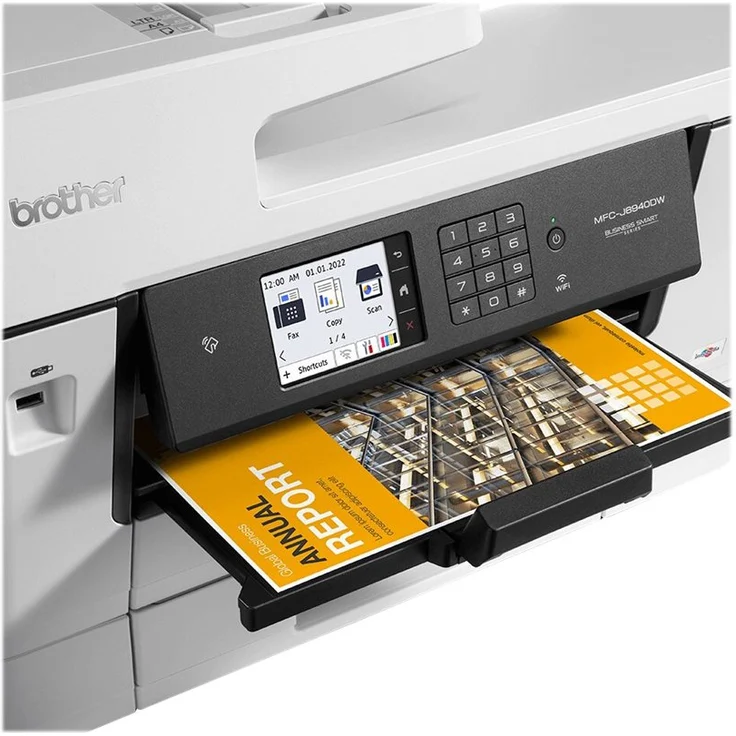 Brother MFC-J6940DW Tintenstrahl Farbdruck 1200 x 4800 DPI A4 Direct Printing Grau Weiß – Bild 2