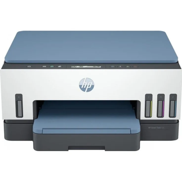 HP 725 Thermal Inkjet Farbdruck 4800 x 1200 DPI A4 Direct Printing Blau Weiß