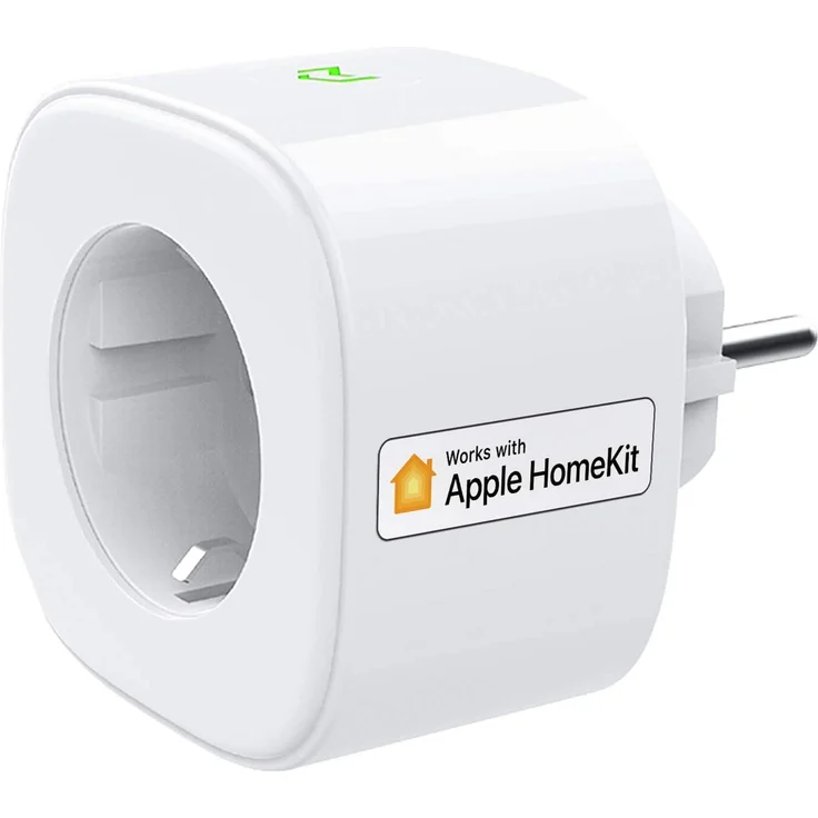 Meross MSS210EU Smarte WLAN Steckdose, funktioniert mit Apple HomeKit, kompatibel mit Apple Siri, Amazon Alexa, Google Assistant und SmartThings, kein Hub erforderlich, 16 A, 2,4 GHz – Bild 1