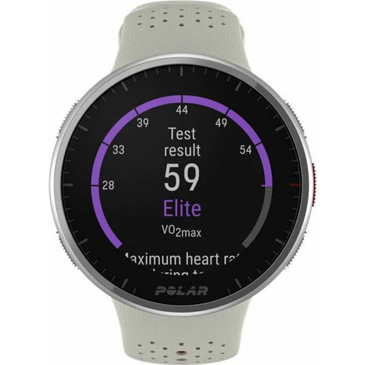 Polar Pacer Pro Smartwatch GPS, Unisex, S-L, Kunststoffarmband, Snow White – Bild 6