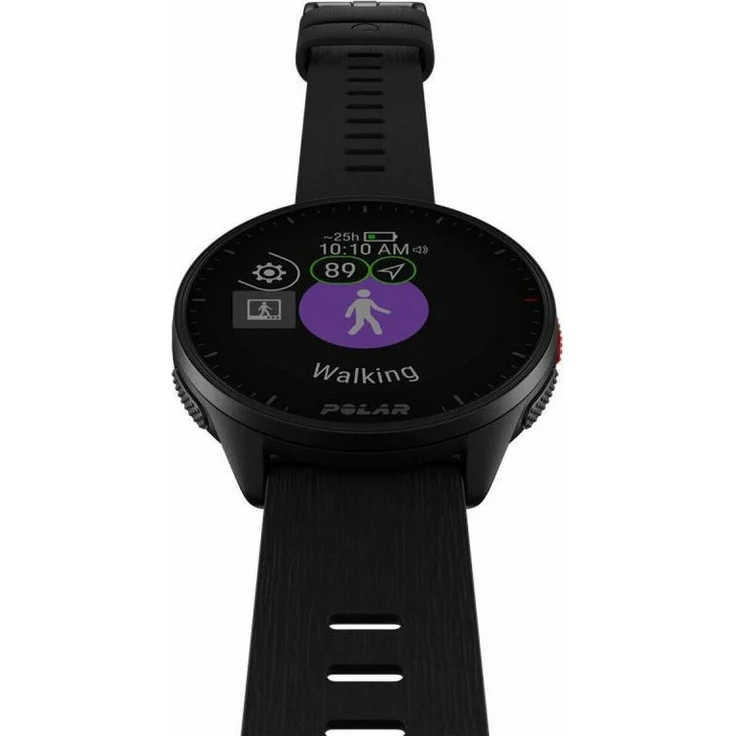 Polar Pacer Smartwatch GPS, Unisex, S-L, Kunststoffarmband, Night Black – Bild 5