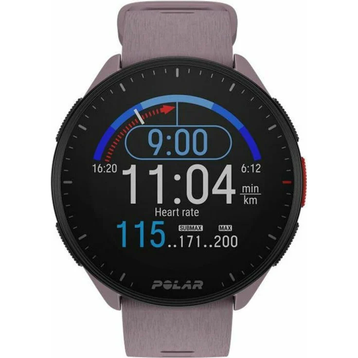 Polar Pacer Smartwatch GPS, Unisex, S-L, Kunststoffarmband, Purple Dusk – Bild 5