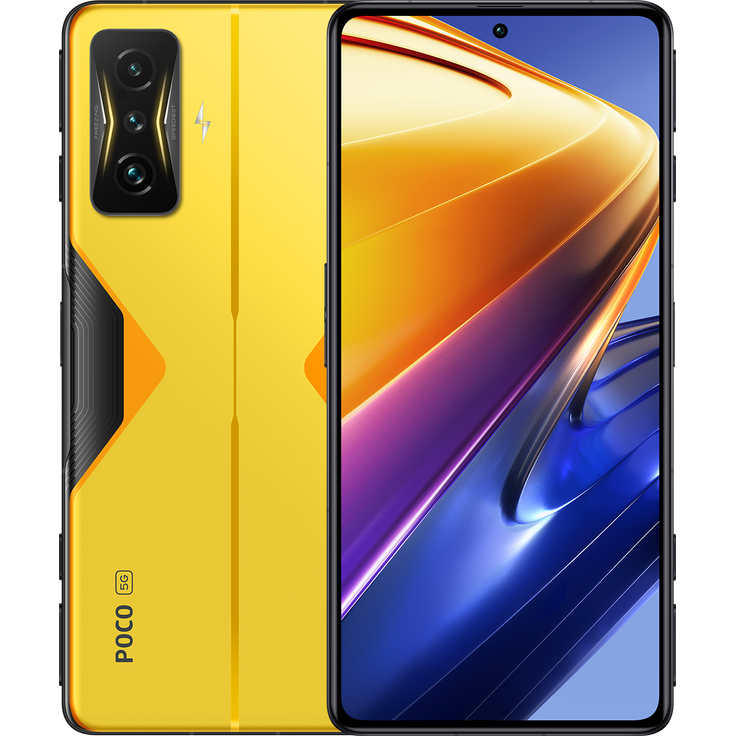 Xiaomi Poco F4 GT 5G Smartphone 16,94cm (6,67 Zoll) AMOLED-Display, 128GB interner Speicher, 8GB RAM, Dual-SIM, Android 12, Cyber Yellow – Bild 1