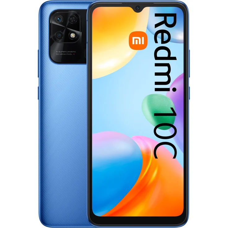 Xiaomi Redmi 10C Smartphone 17,02cm (6,7 Zoll) Farbdisplay, 128GB interner Speicher, 4GB RAM, Dual-SIM, Android 11, Ocean Blue – Bild 10