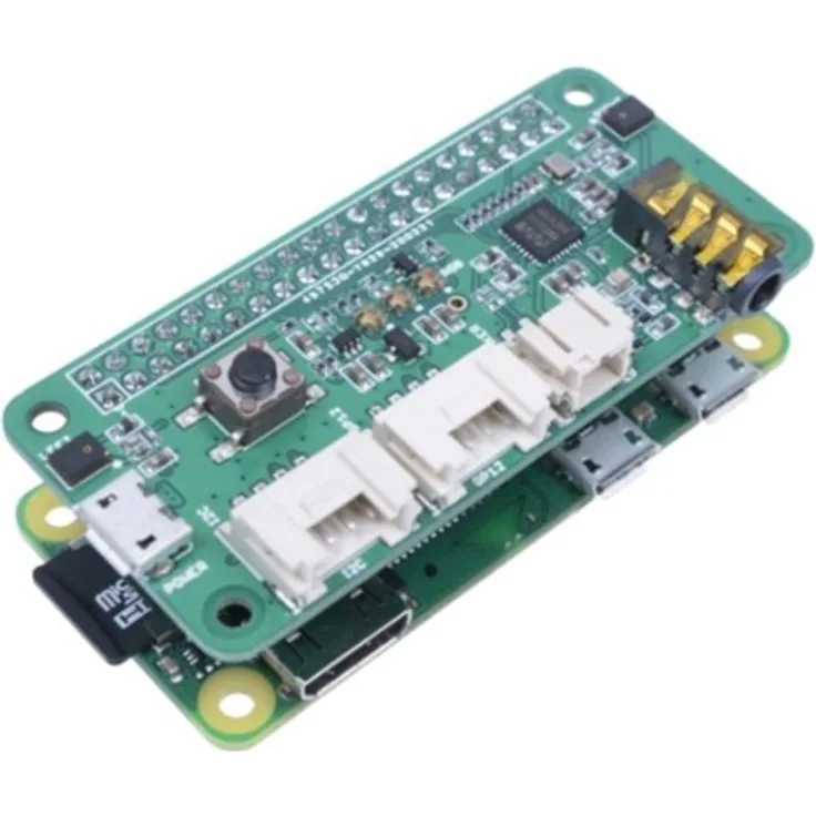 107100001 - ReSpeaker Duales Mikrofon HAT für Raspberry Pi