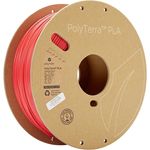 Polymaker 70826 PolyTerra PLA Filament PLA-plast 1.75 mm 1000 g Rød (mat) 1 stk - Preisvergleich