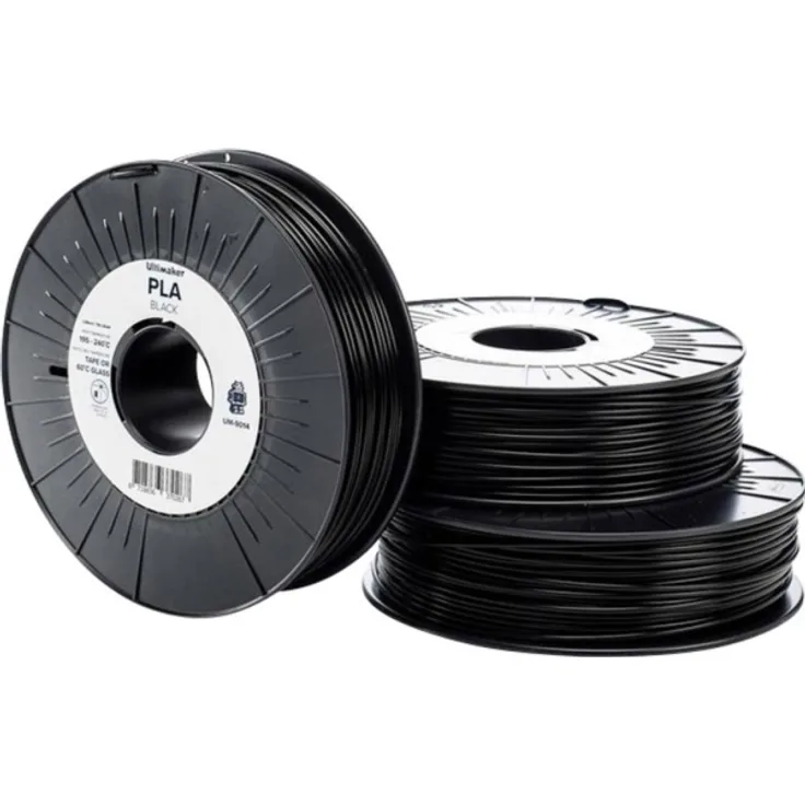 Ultimaker PLA - M0751 Black 750 - 211399 Filament PLA-plast 2.85 mm 750 g Sort 1 stk