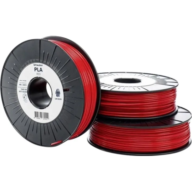Ultimaker PLA - M0751 Red 750 - 211399 Filament PLA-plast 2.85 mm 750 g Rød 1 stk