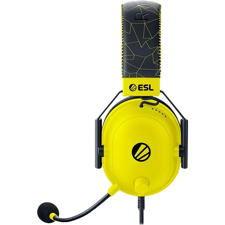 RAZER BlackShark V2 ESL Edition Gaming-Headset Gelb, Schwarz – Bild 3