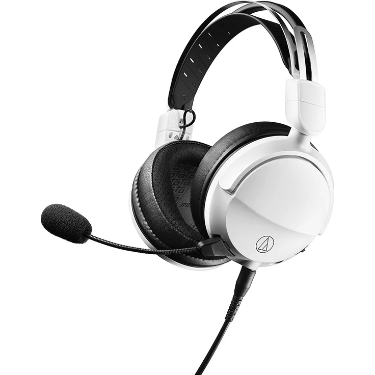 Audio-Technica ATH-GL3 Gaming-Headset Weiß – Bild 1