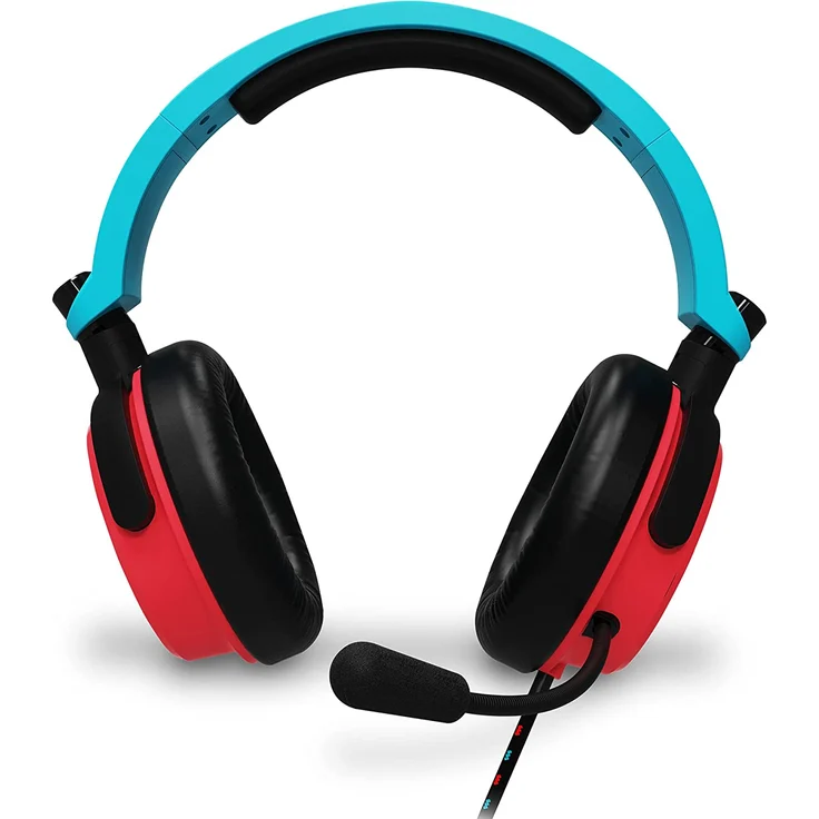 Gaming Headset Multiformat Stereo C6-100 Rot, Blau – Bild 2