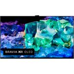 Sony XR-55A95K 139 cm (55 Zoll) QD-OLED Smart TV (Ultra HD, HDR, OLED) HD-Triple-Tuner (Sat, Antenne, Kabel) Modelljahr 2022 Energieklasse G (DE-Modell)