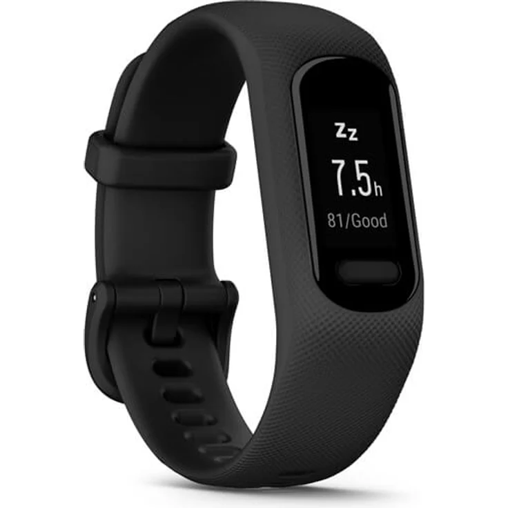 Garmin vivosmart 5 Fitness-Tracker GPS, Unisex, S/M, Polykarbonatgehäuse, Silikonarmband, Black – Bild 4