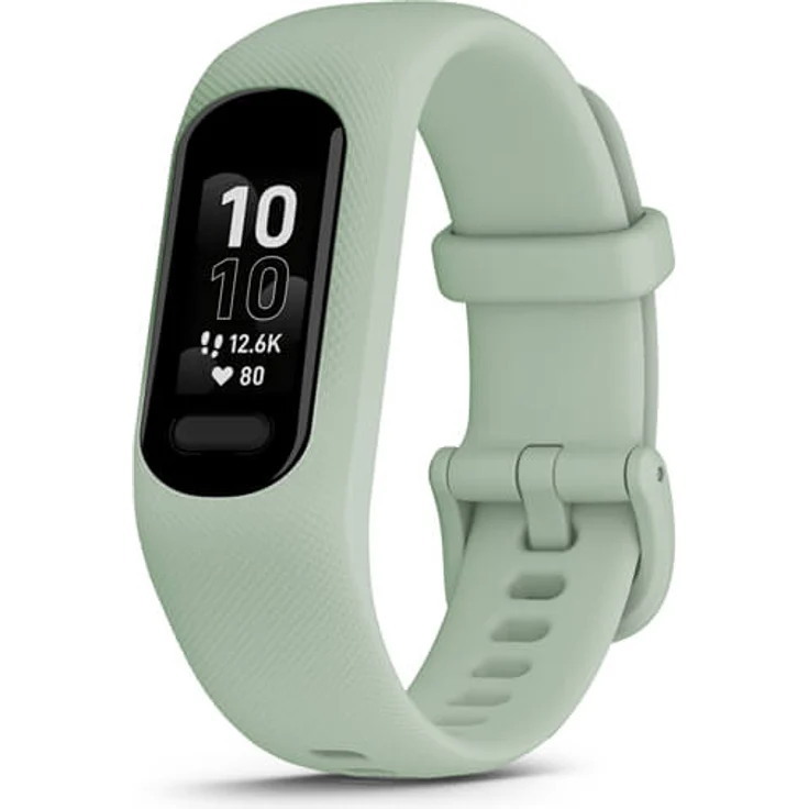 Garmin vivosmart 5 Fitness-Tracker GPS, Unisex, S/M, Polykarbonatgehäuse, Silikonarmband, Green – Bild 2