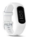 Garmin vivosmart 5 Fitness-Tracker GPS, Unisex, S/M, Polykarbonatgehäuse, Silikonarmband, White