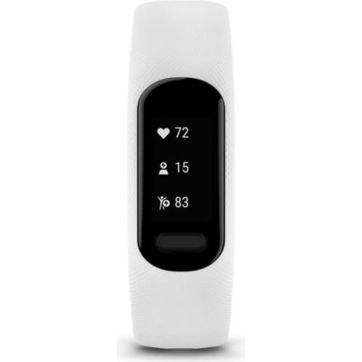 Garmin vivosmart 5 Fitness-Tracker GPS, Unisex, S/M, Polykarbonatgehäuse, Silikonarmband, White – Bild 3