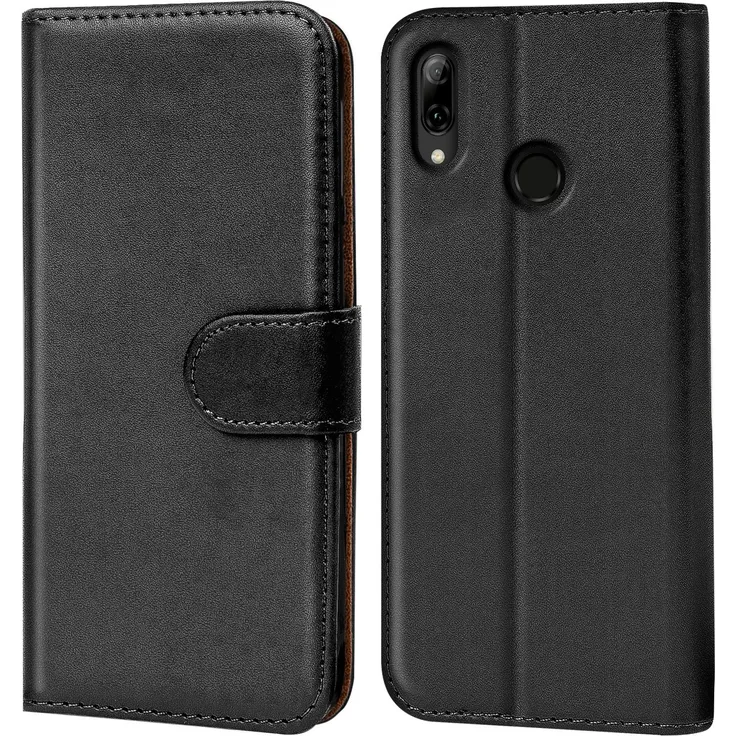 CoolGadget Book Case für Huawei P Smart Z Hülle Flip Cover Handy Tasche Schutz Hülle Schale, schwarz