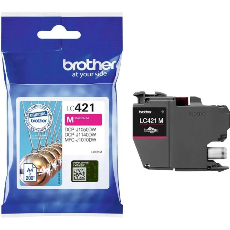 Brother LC-421M Tinte Magenta – Bild 1