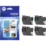 Brother LC-421VAL Tinten Multipack CMYK (4er Set)