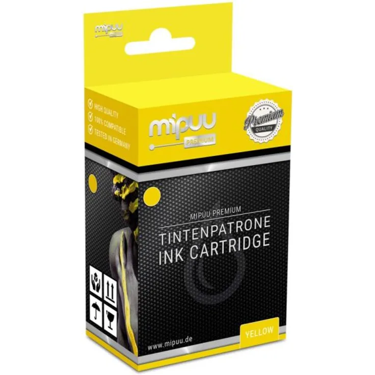 Mipuu Tinte ersetzt Epson 104 / C13T00P440 Nachfüll-Tinte Yellow